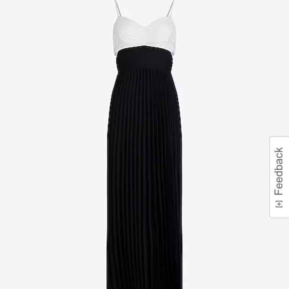 Express Black and White Maxi Skirt - Picture 8 of 16